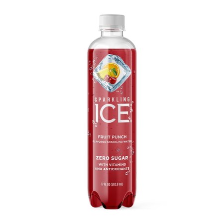 SPARKLING ICE Fruit Punch Beverage 17 oz FG00251